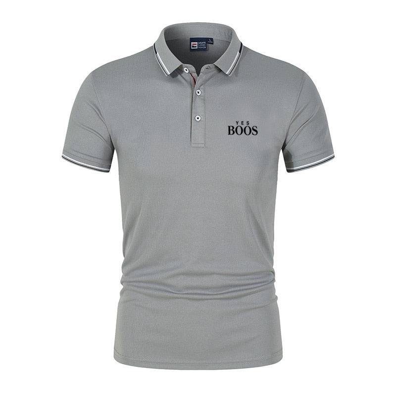 Casual Short Sleeved Polo Shirt