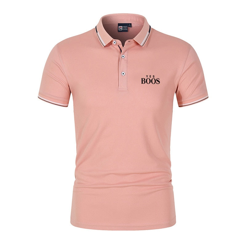 Casual Short Sleeved Polo Shirt